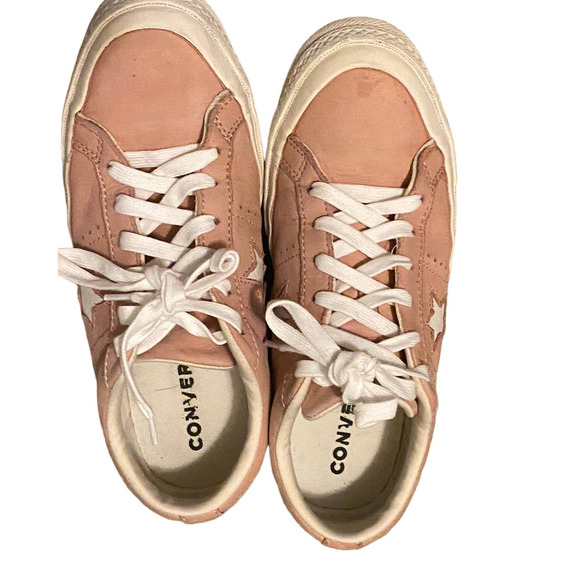 CONVERSE One Star Low top Pink/Salmon Shoe M7 W9 - Picture 2 of 5